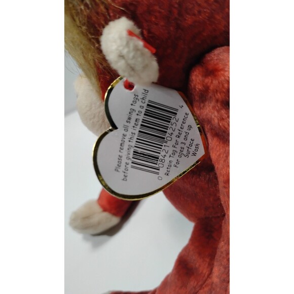 Ty Beanie Babies - Schweetheart the Orangutan - (1999, Retired) - Picture 2 of 6